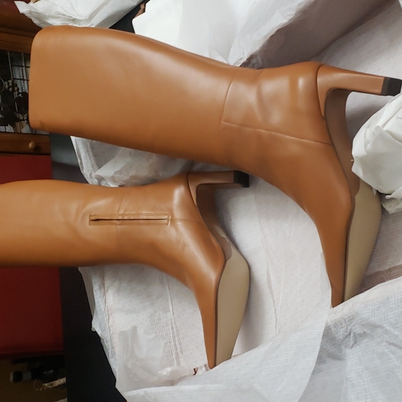 Lafayette 148 ADLEY Heeled Boot Nappa - Copper - Picture 1 of 12